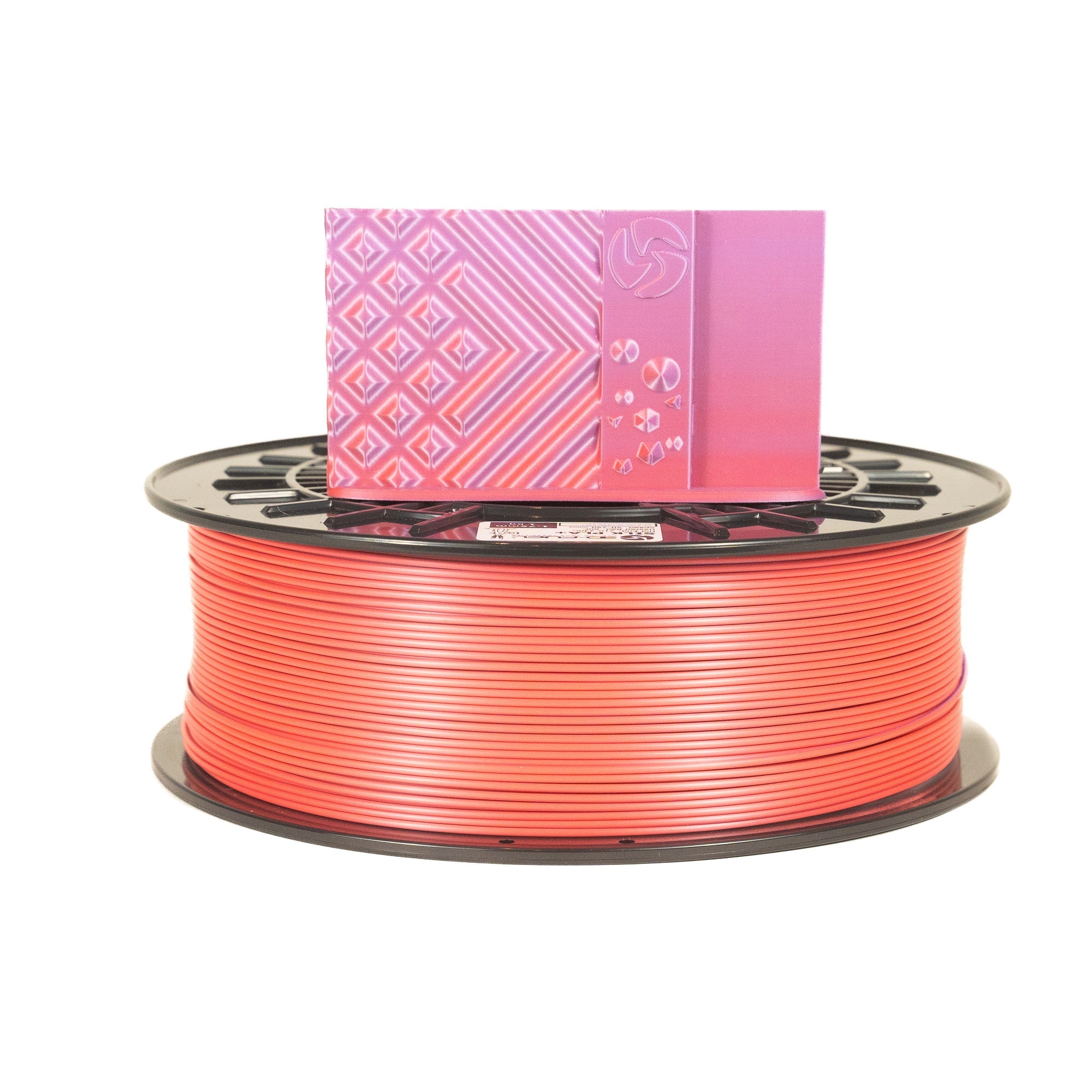 Dual-Color Silk PLA+, Silky Mixed Berry, 1.75mm