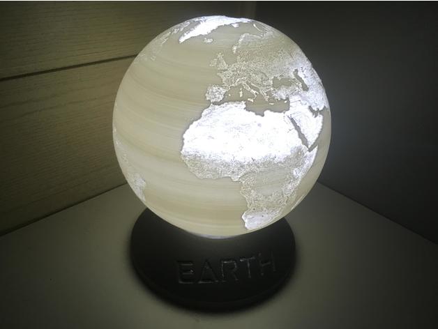 Eart Lamp STL