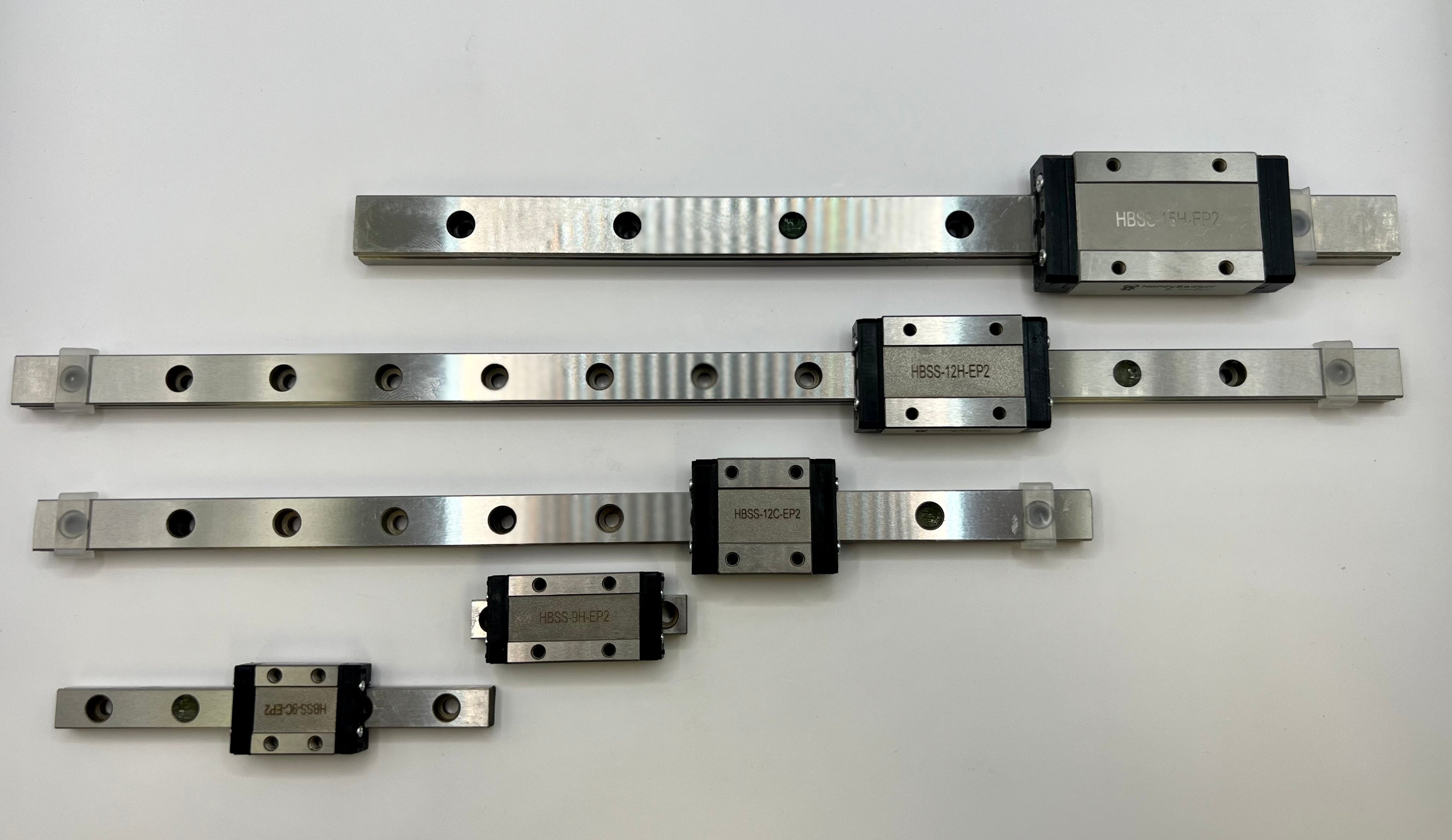 HoneyBadger MGN7H Stainless Steel Rails