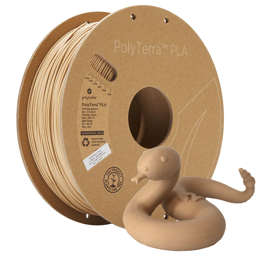 Panchroma" Matte (Formerly PolyTerra) PLA 3D Printer Filament 1KG 1.75mm