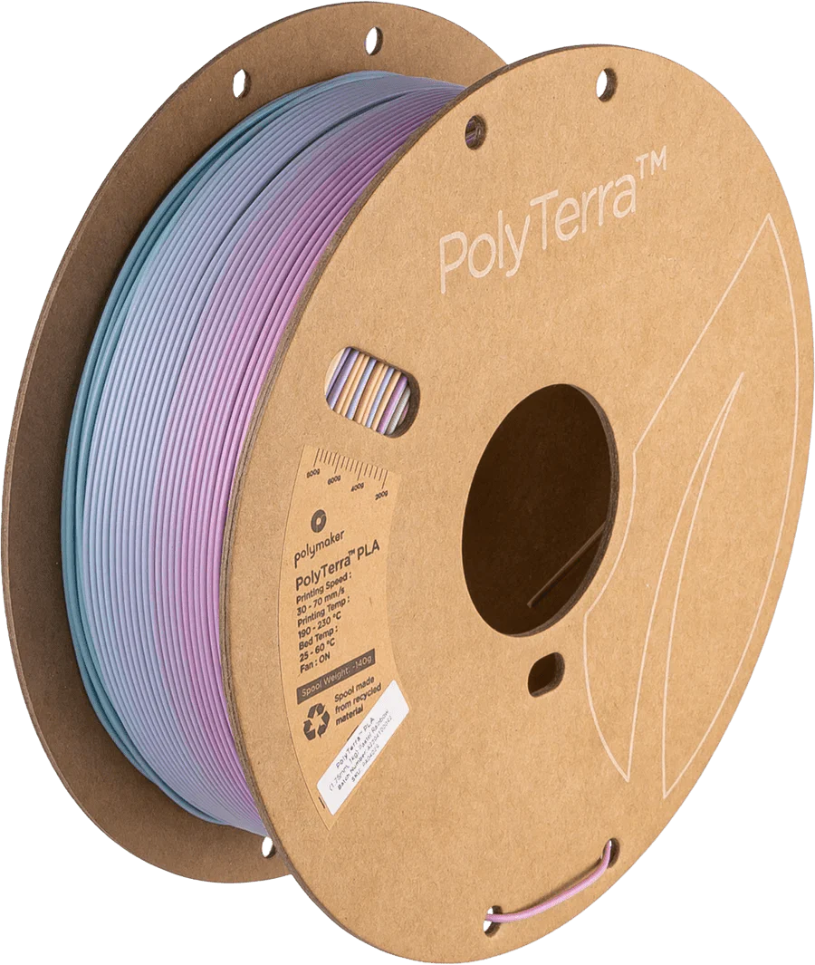 Polymaker Panchroma™ Gradient Rainbow PLA Filament — 1kg - 1.75mm