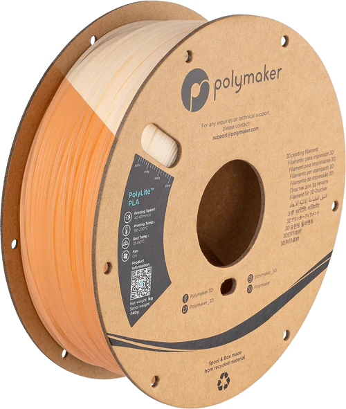 Polymaker PolyLite UV Color Changing PLA 3D Printer Filament 1KG 1.75mm