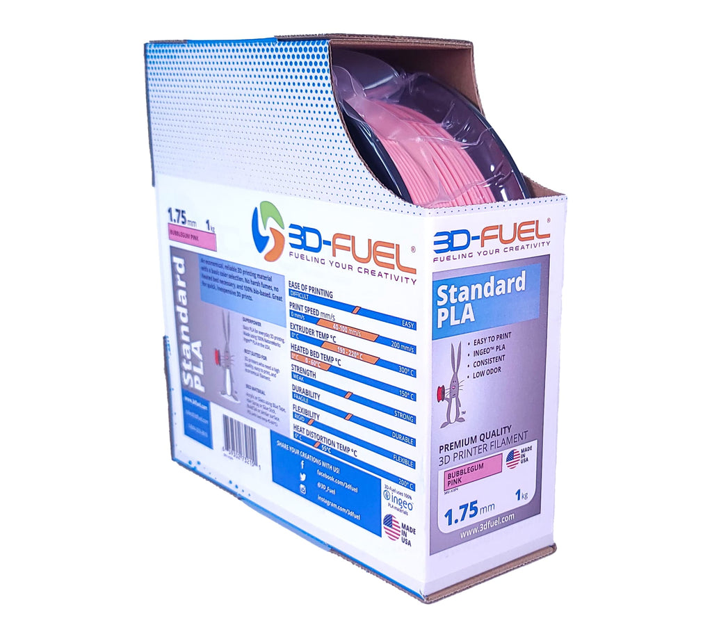 Standard PLA+, Bubblegum Pink, 1.75mm