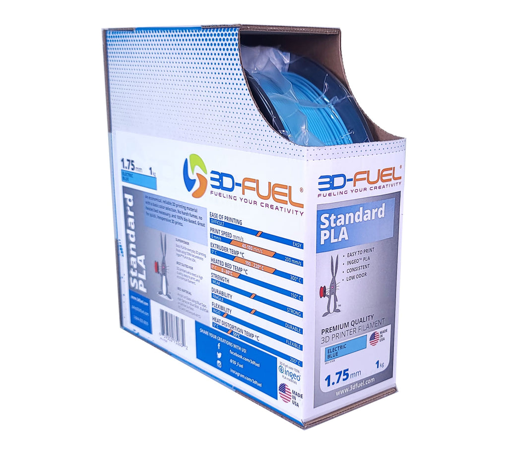 Standard PLA+, Electric Blue, 1.75mm