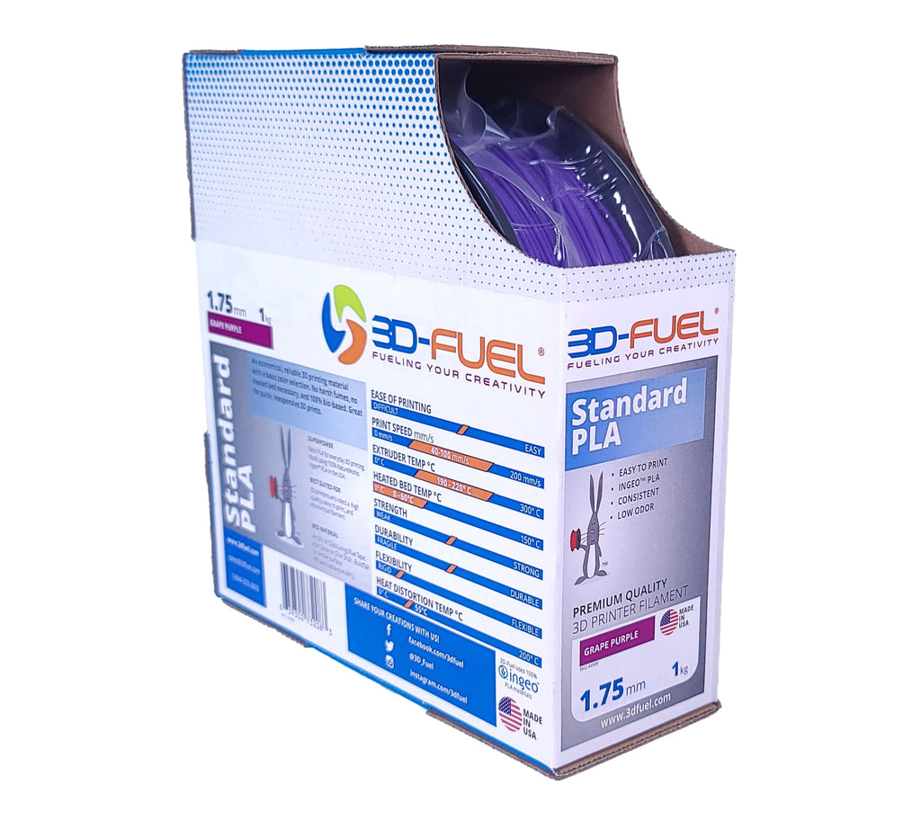 Standard PLA+, Grape Purple, 1.75mm