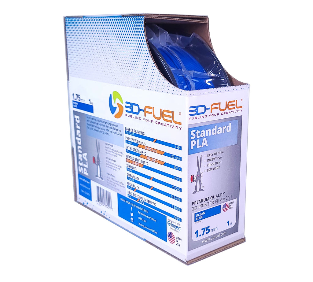 Standard PLA+, Ocean Blue, 1.75mm